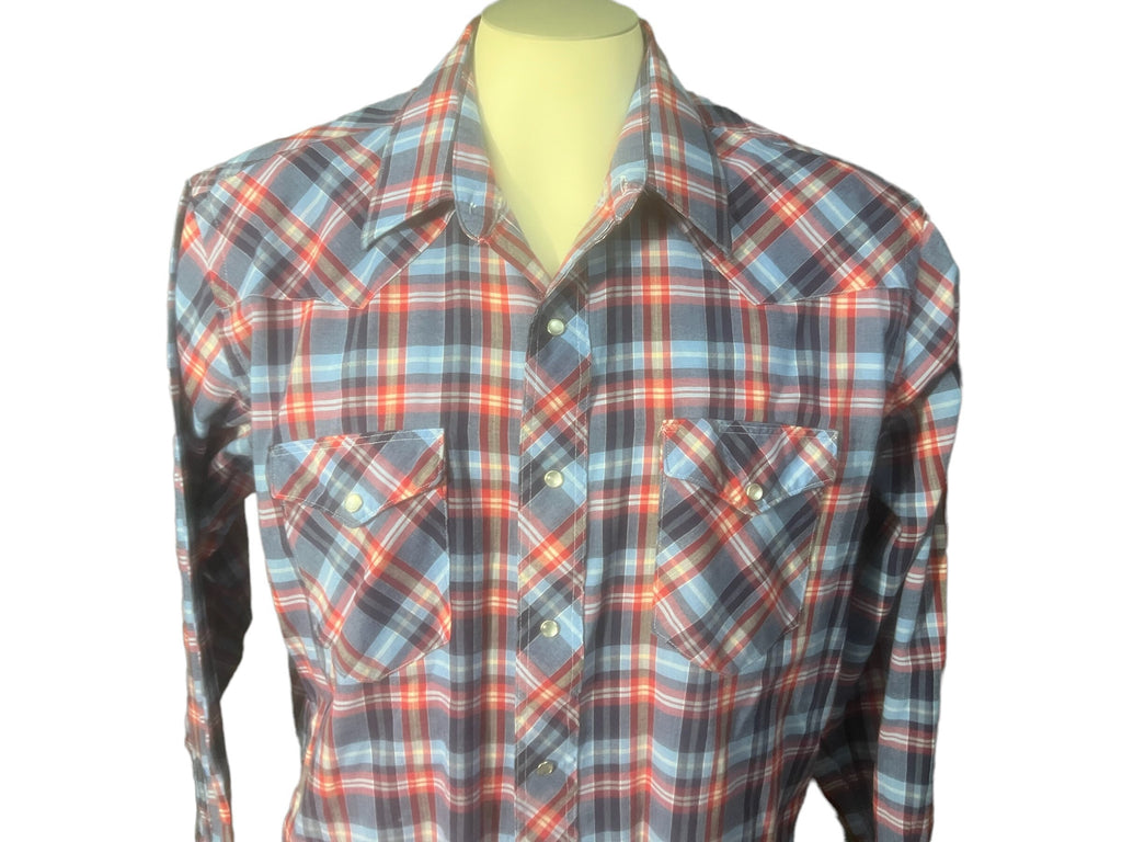 Vintage Wrangler cowboy shirt L