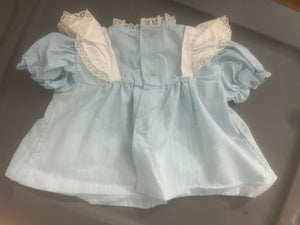 Vintage baby 70's dress 6 mos