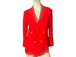 Vintage red suit jacket L