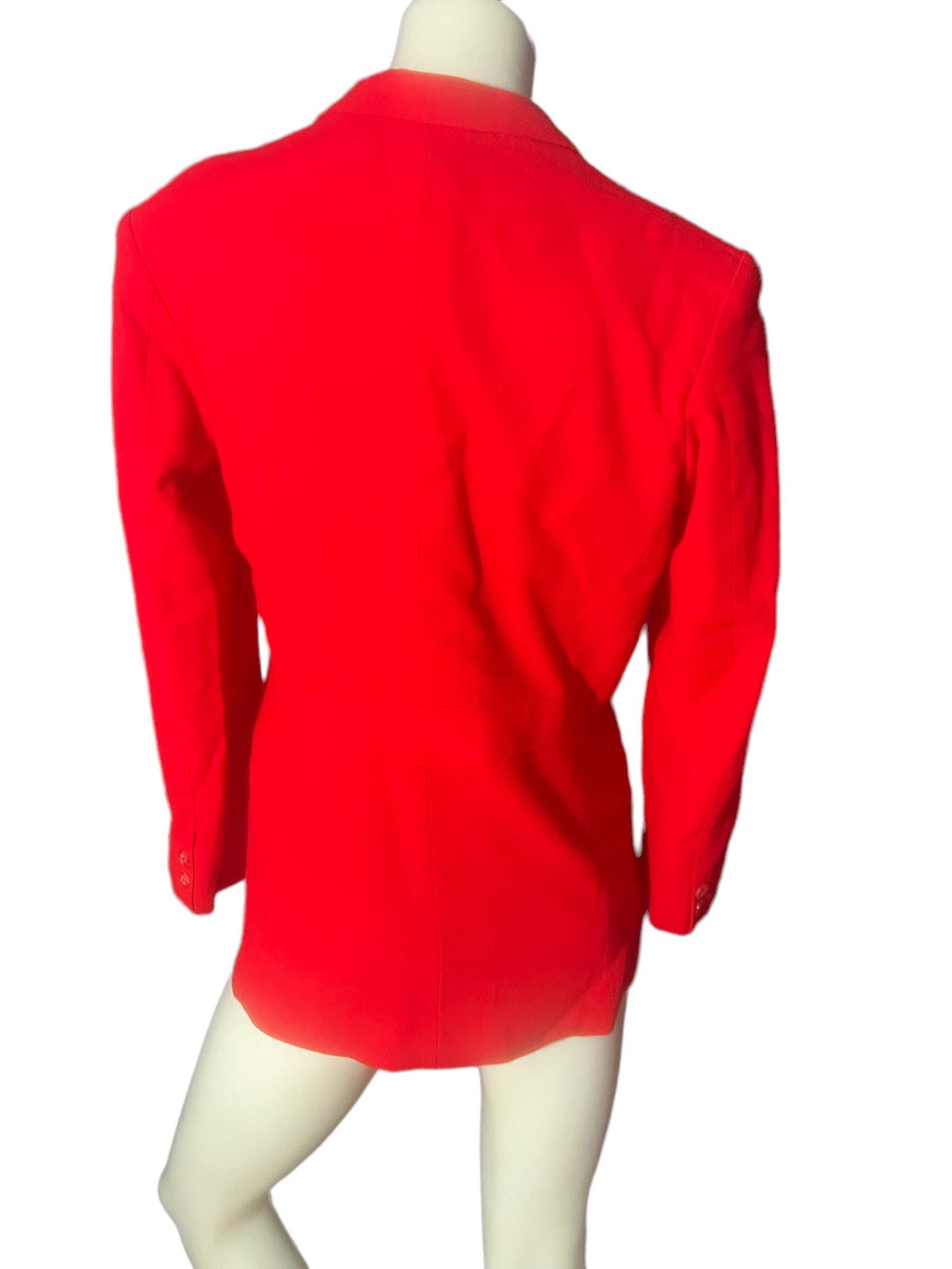 Vintage red suit jacket L