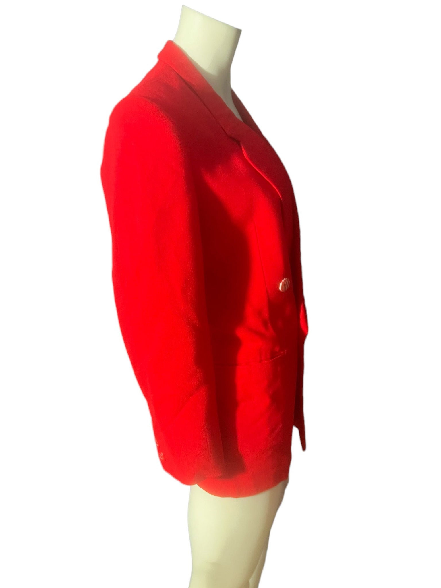 Vintage red suit jacket L