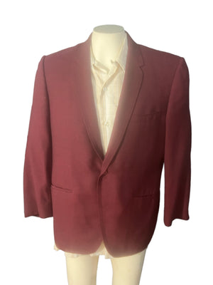 Vintage maroon Eagle suit jacket 40