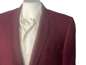 Vintage maroon Eagle suit jacket 40