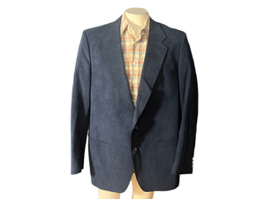 Vintage blue Royale by Knightsbridge men's suit jacket 44