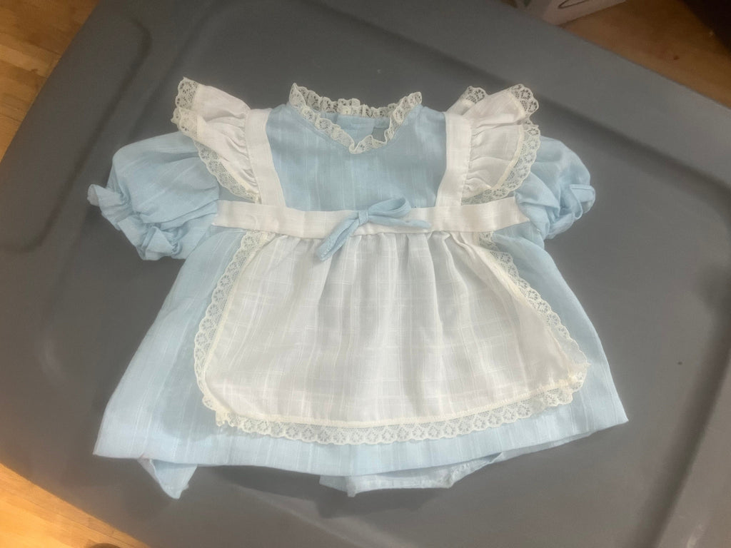 Vintage baby 70's dress 6 mos