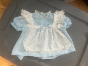 Vintage baby 70's dress 6 mos