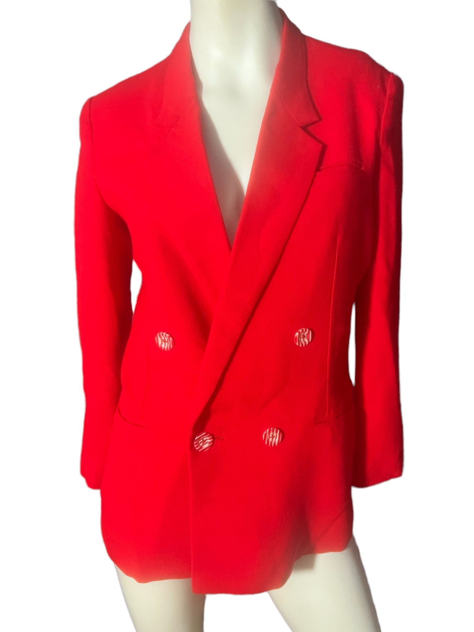 Vintage red suit jacket L