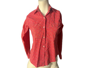 Vintage 70’s women’s shirt XS