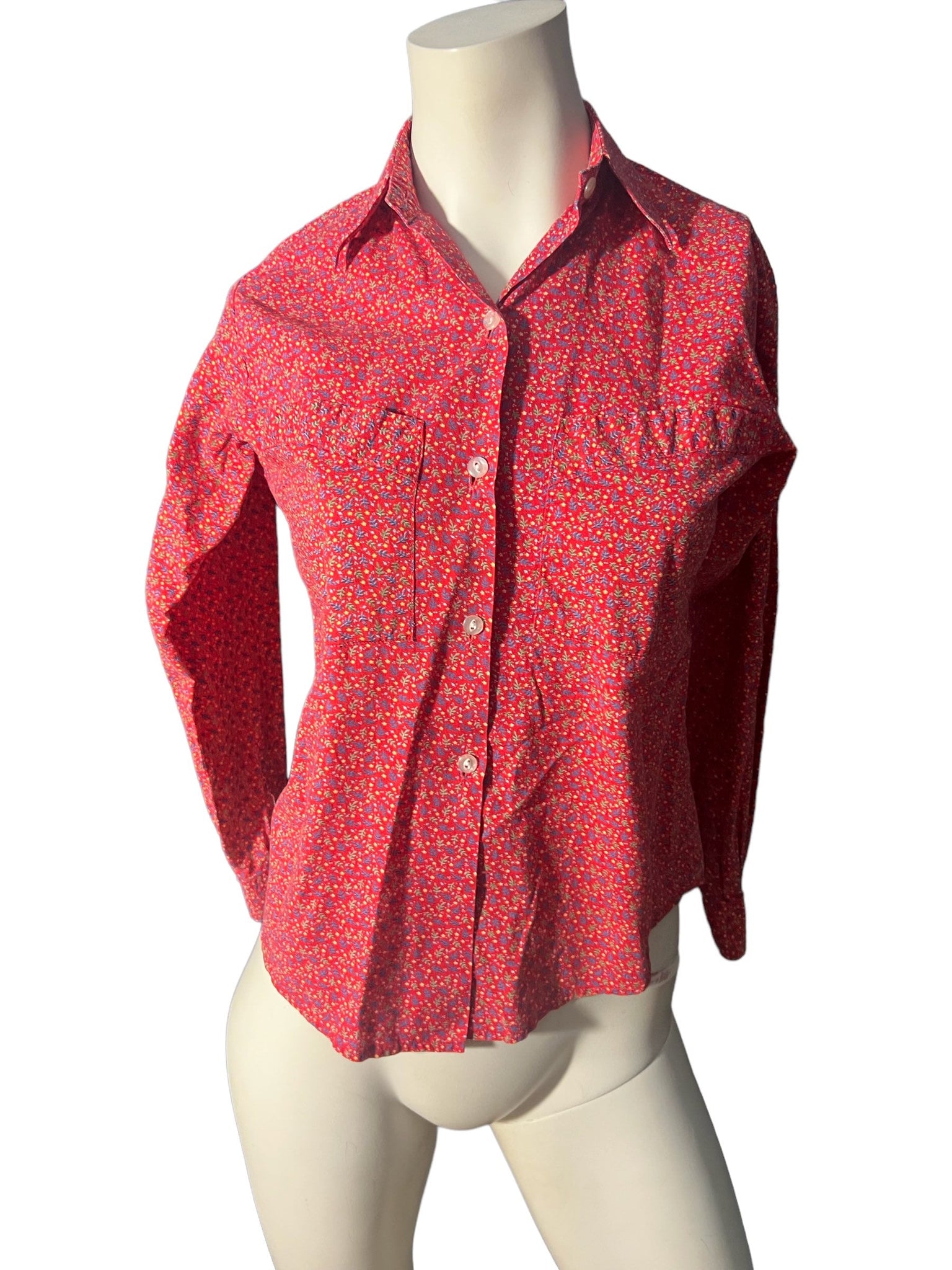 Vintage 70’s women’s shirt XS