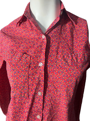 Vintage 70’s women’s shirt XS