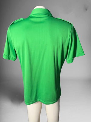 Vintage 70's green shirt Featherlock by Enro sz L