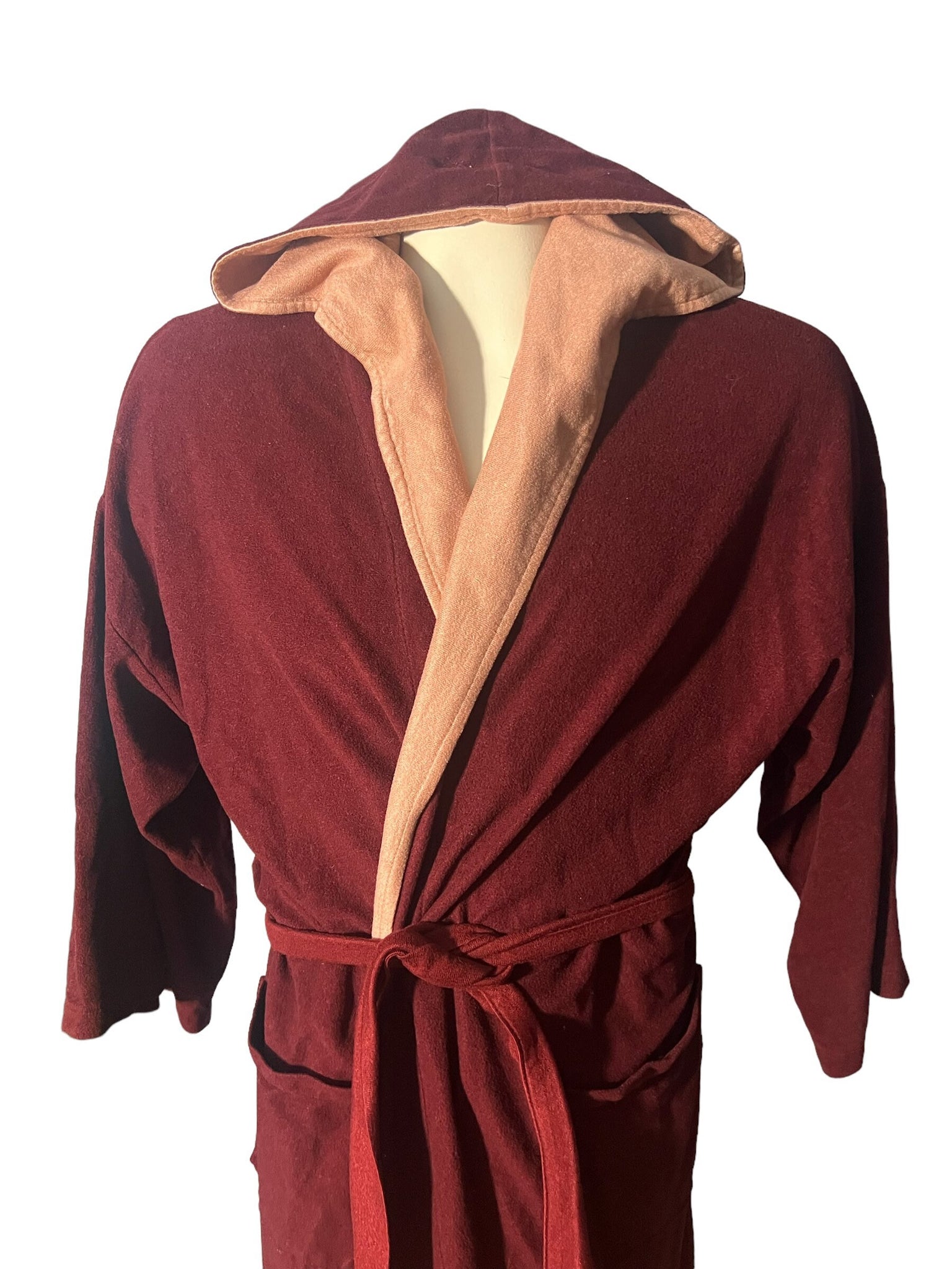 Vintage Sears 70’s hooded robe 36-48