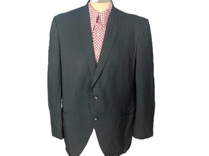 Vintage 60's Varsity flecked blue suit jacket 44 L