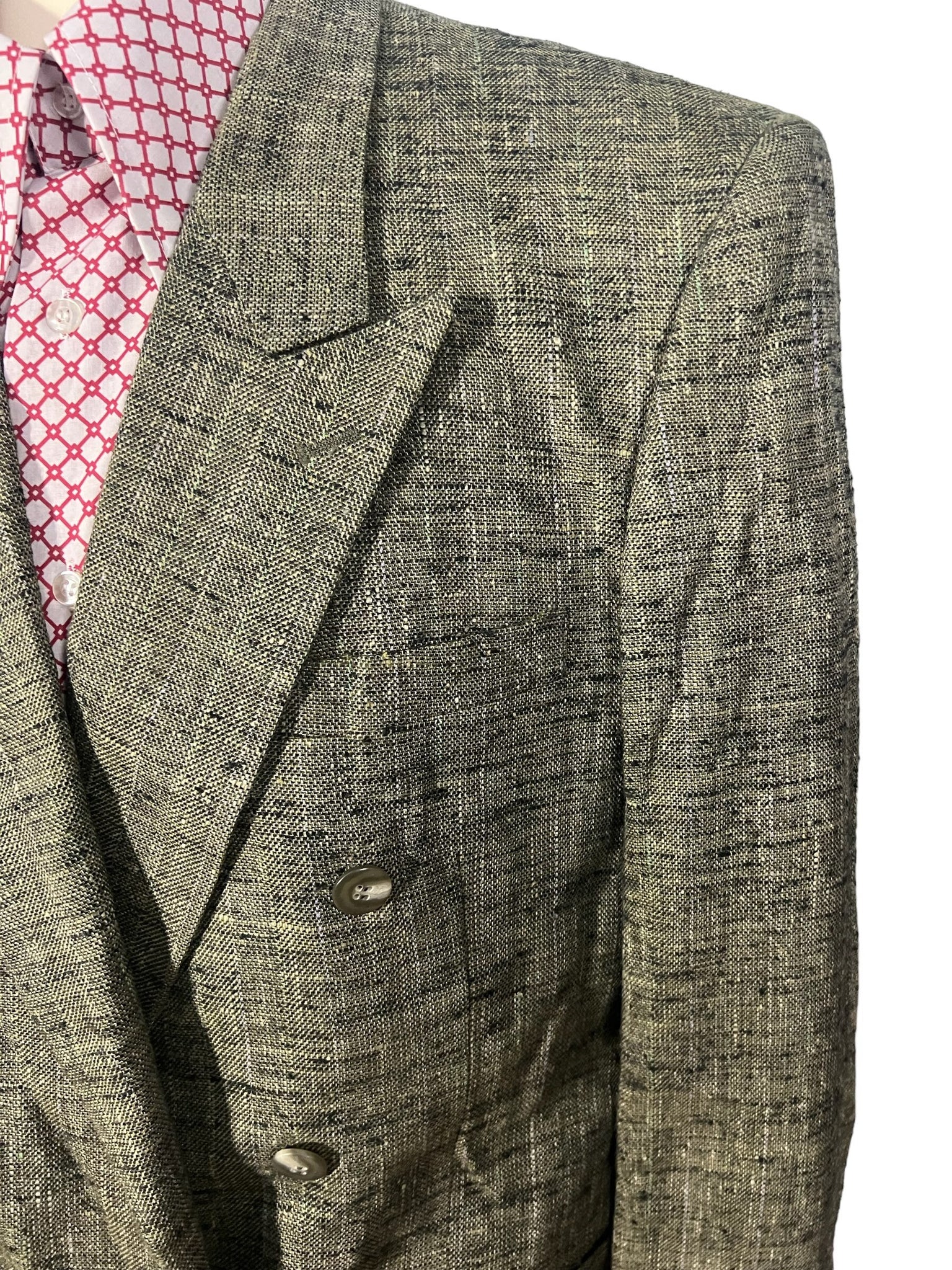 Vintage 80's Orsini gray suit jacket 42 R