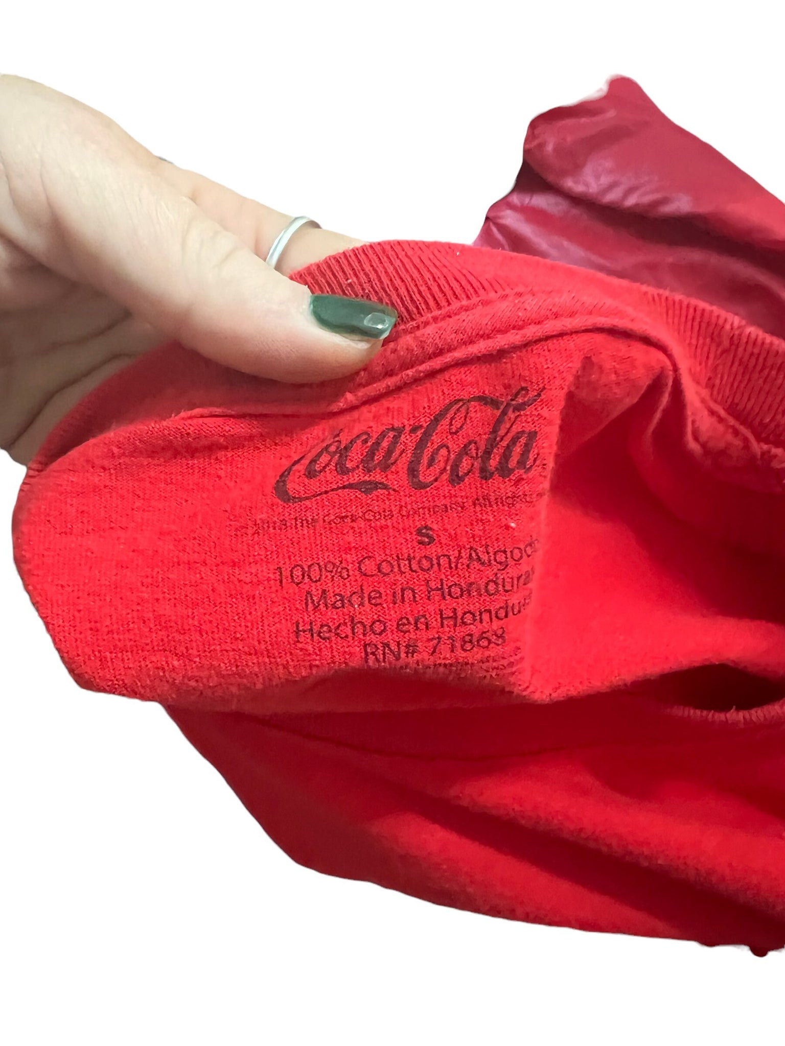 Vintage Coca-Cola half shirt S