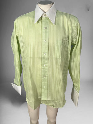 Vintage 80's green Arrow men’s shirt 34