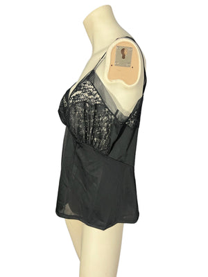 Vintage 50's black camisole L