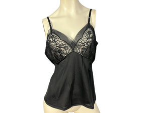 Vintage 50's black camisole L