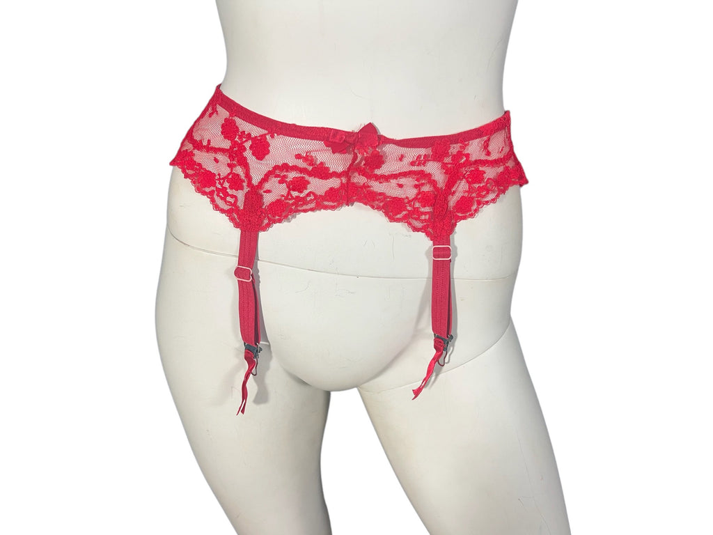 Vintage red garter belt Henson S