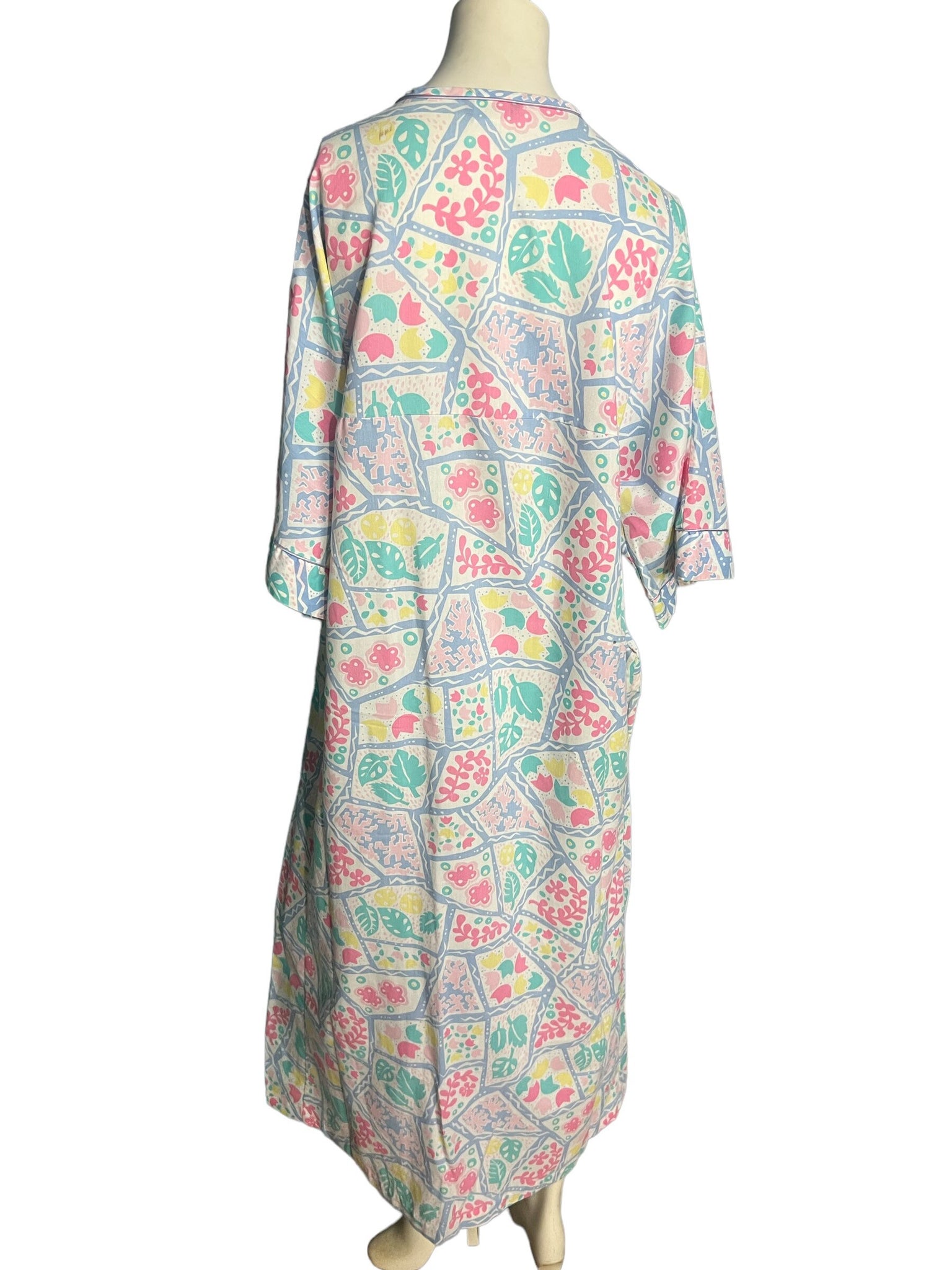 Vintage Anne Leslie caftan dress M