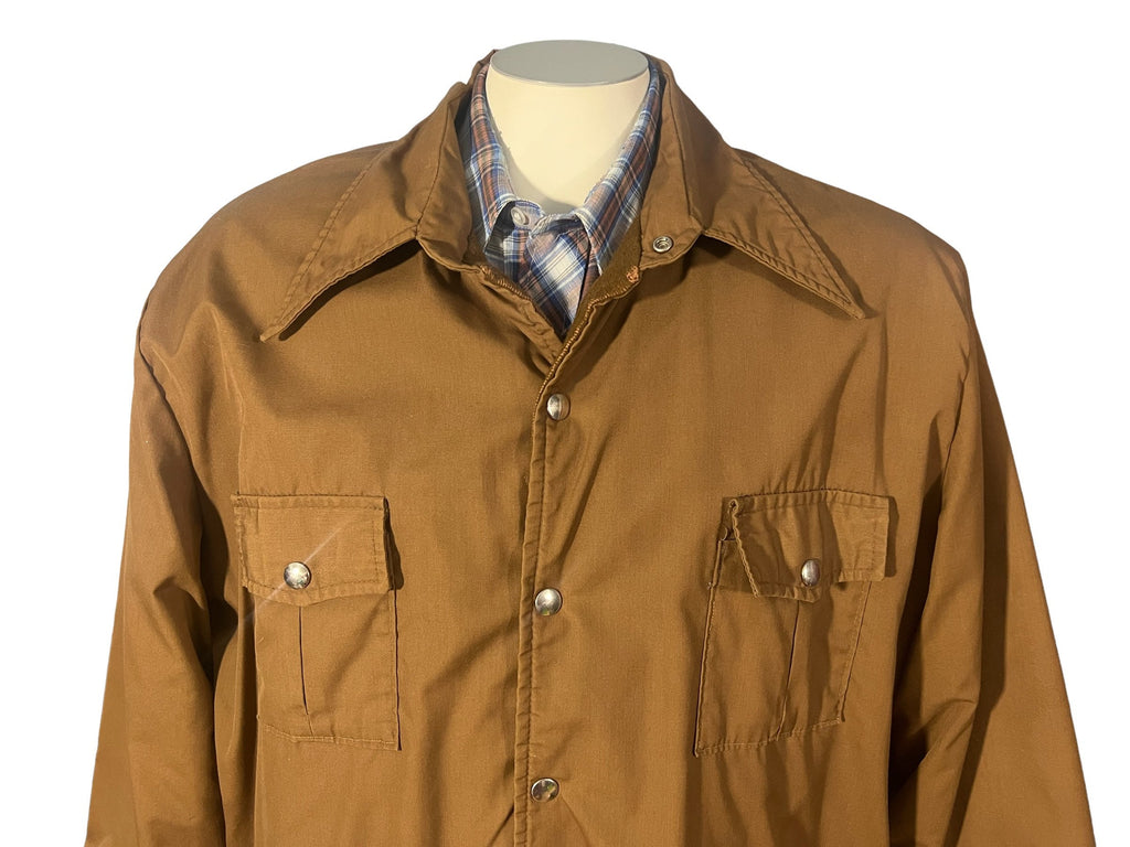 Vintage brown 70's Nortex Sportswear jacket XL