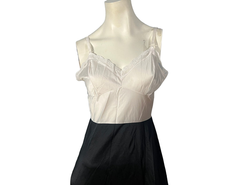 Vintage black & white slip 36 Sarah Smith