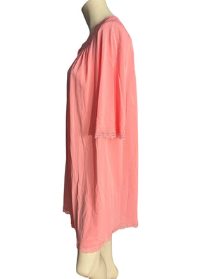 Vintage 60's pink robe deadstock Shadowline S