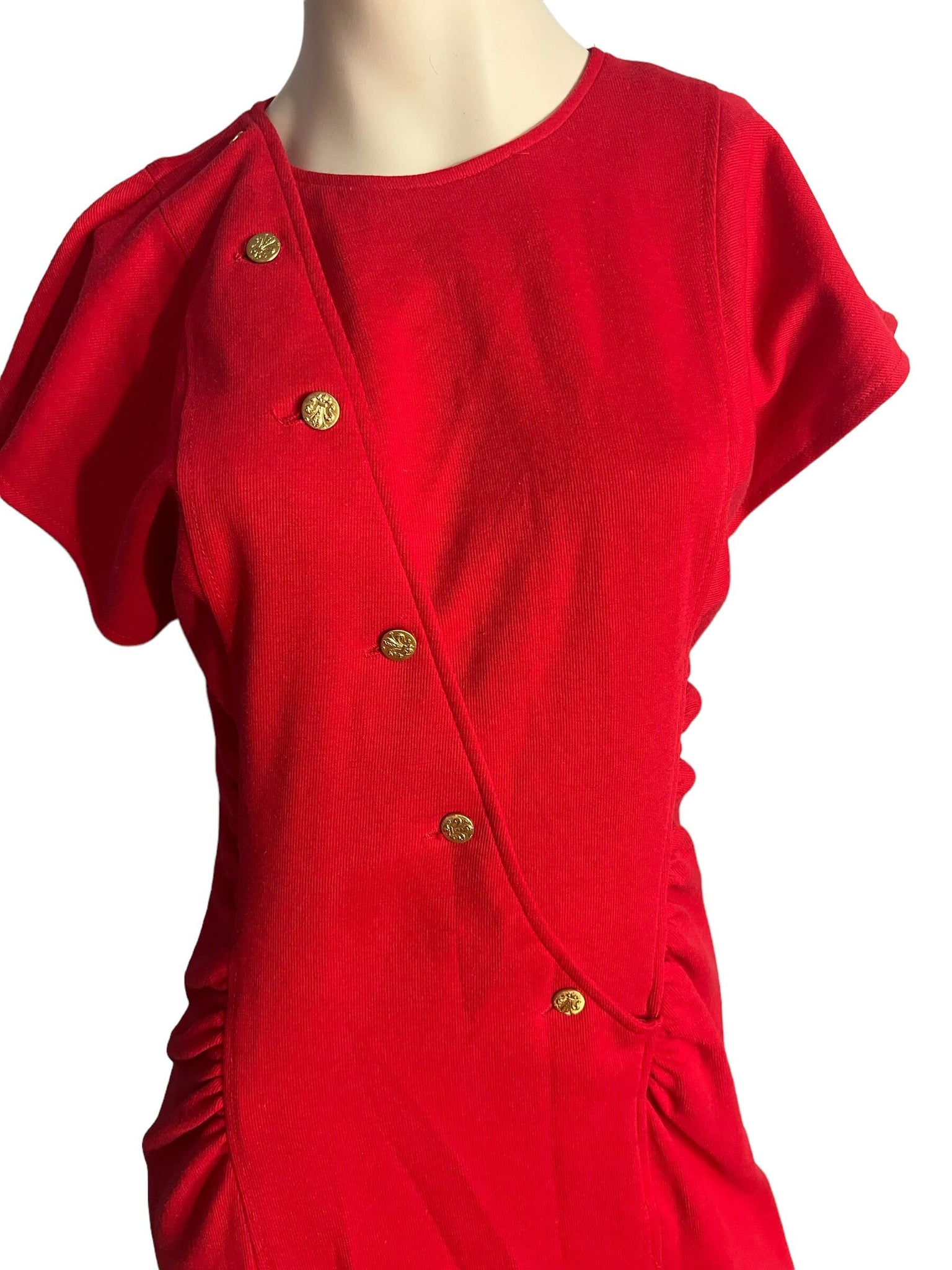 Vintage red 80's All that Jazz dress L 11/12