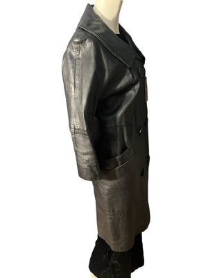 Vintage 50's 60's leather jacket coat