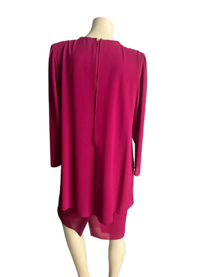 Vintage 80's Ursula pink dress 8