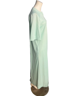 Vintage green Vanity Fair nightgown loungewear M