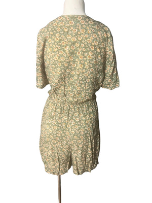 Vintage 80's floral romper S Westport