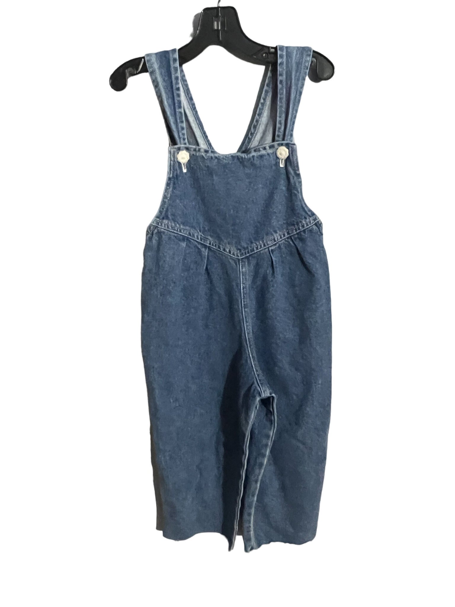 Vintage 80's girls kids overalls