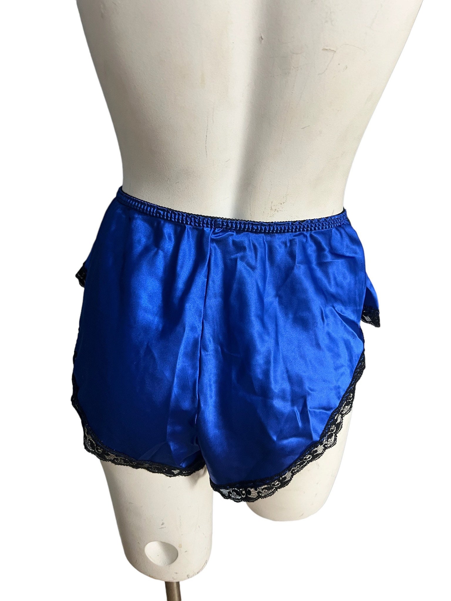 Vintage 80's blue lingerie set Body Inc M