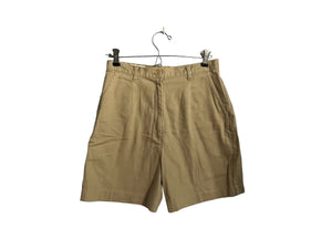 Vintage 80's high waist khaki shorts 27 sz 12