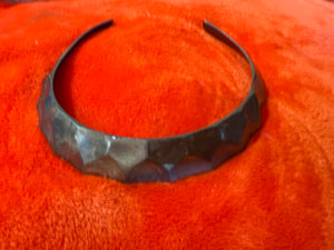 Vintage metal collar necklace