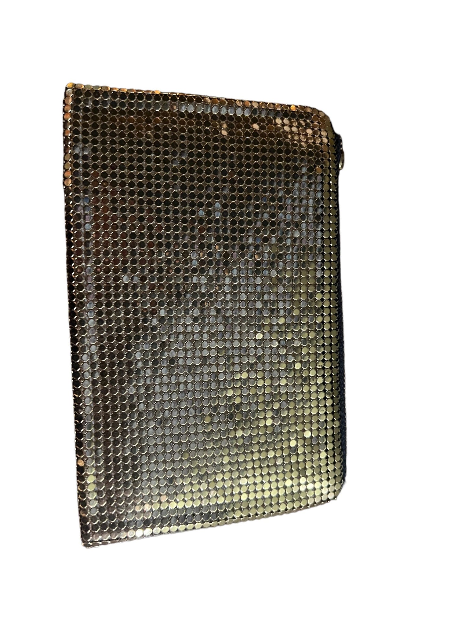 Vintage gold mesh Whiting & Davis coin purse
