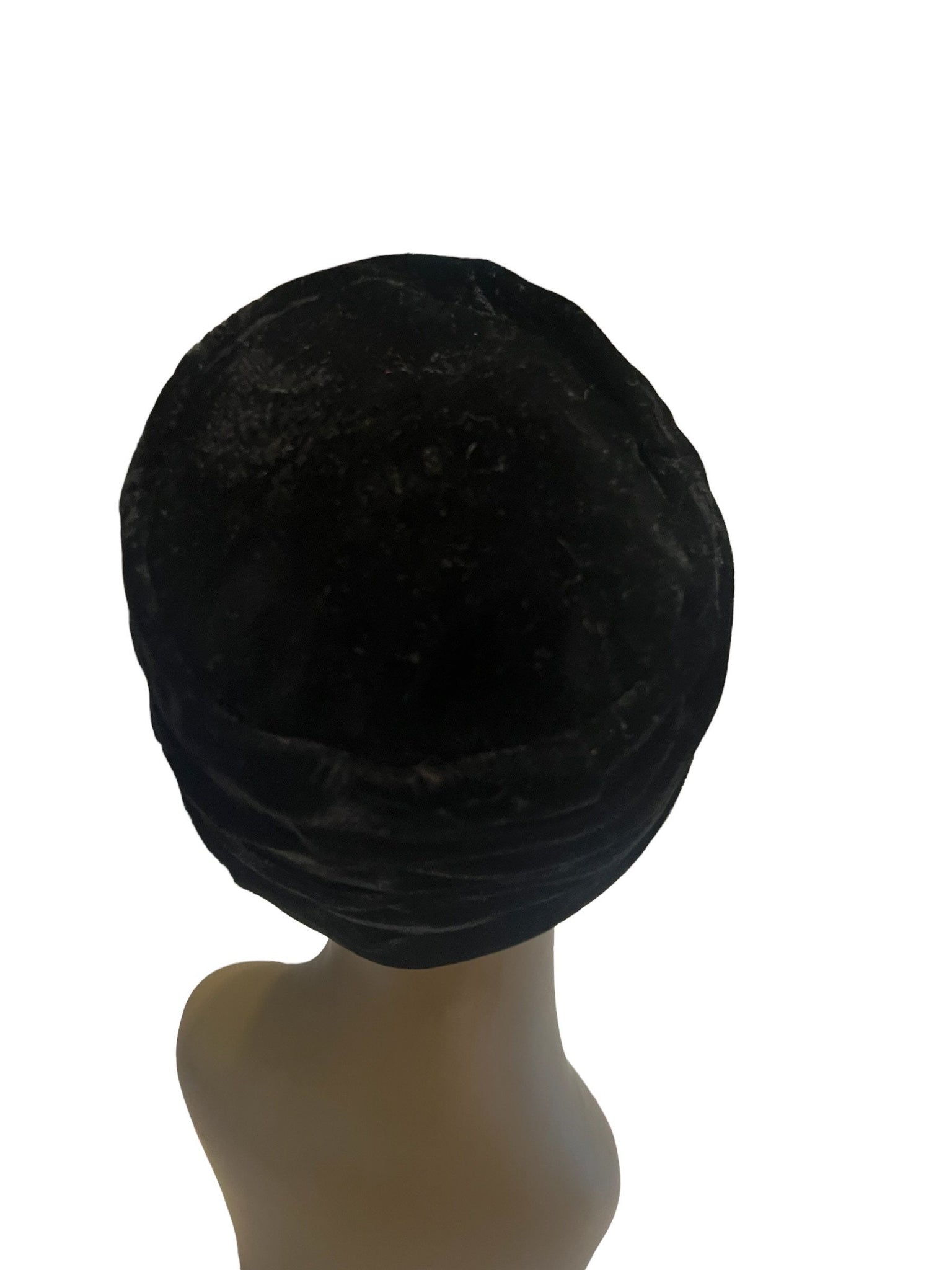 Vintage 60's black velvet Howard Hodge hat