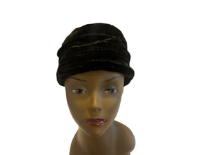 Vintage 60's black velvet Howard Hodge hat