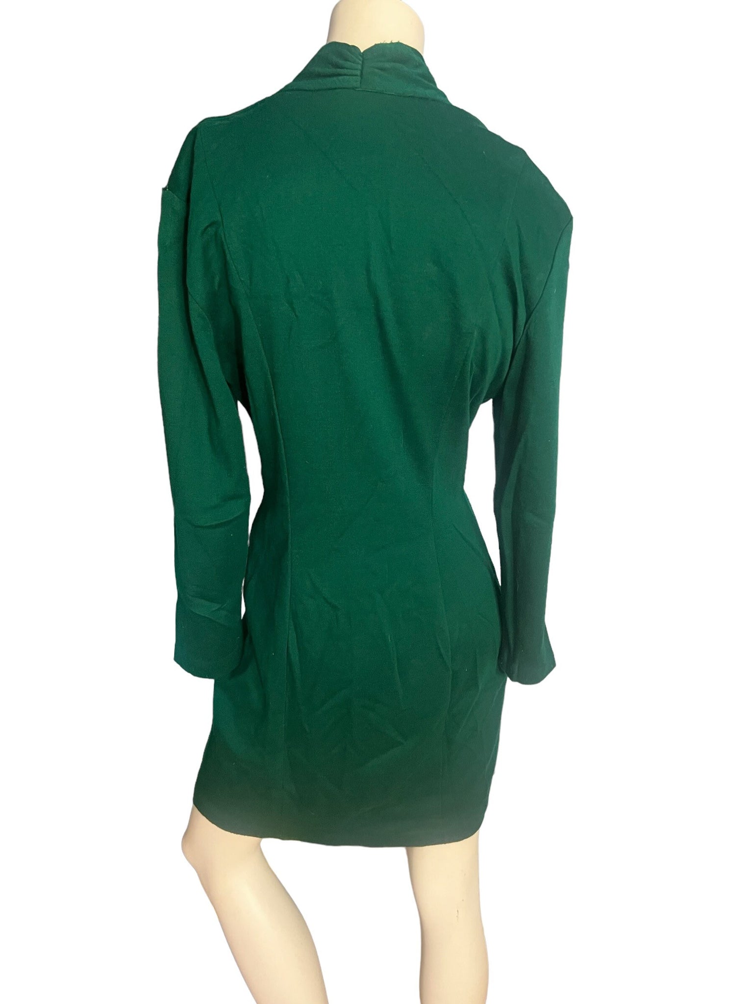 Vintage 80's green All That Jazz dress 9/10 M