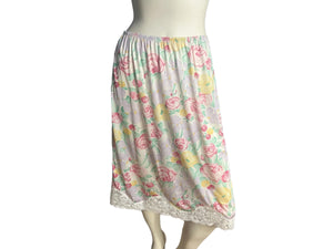 Vintage floral half slip Vanity Fair M