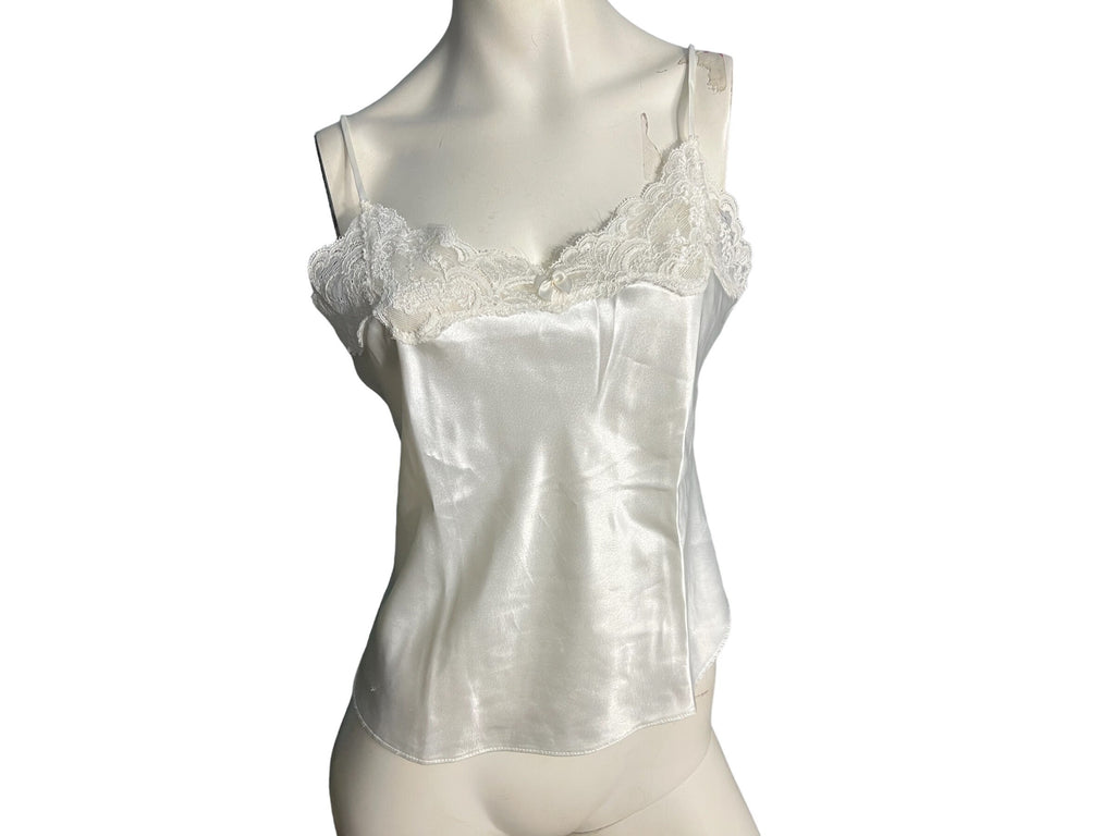 Vintage Judith Hart white camisole 36