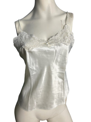 Vintage Judith Hart white camisole 36