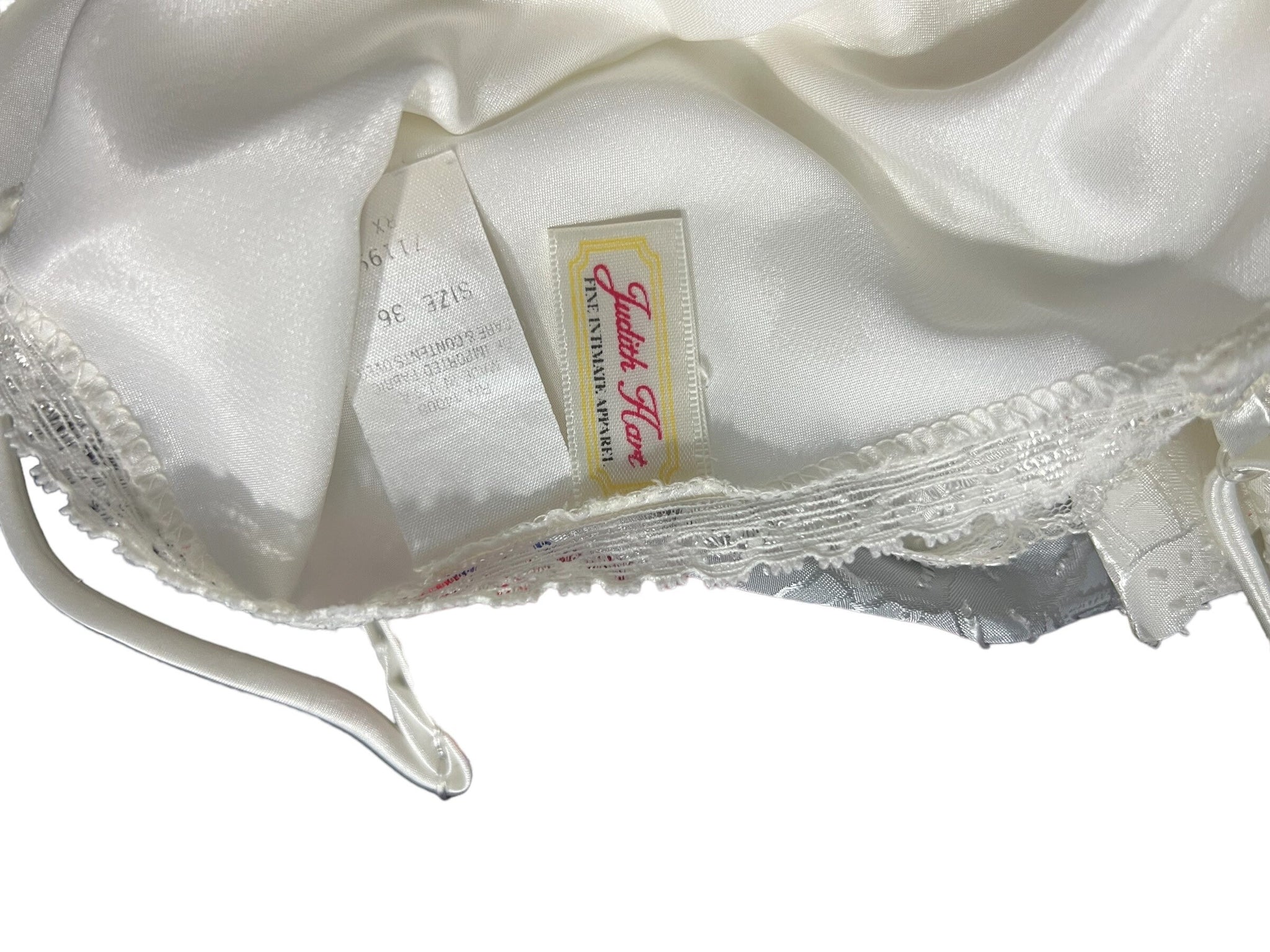 Vintage Judith Hart white camisole 36