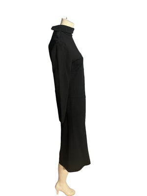 Vintage 70's black jumpsuit Jeannene Booher for Jennifer M