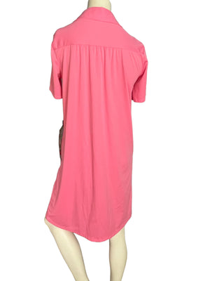 Vintage 70’s pink lounge dress M