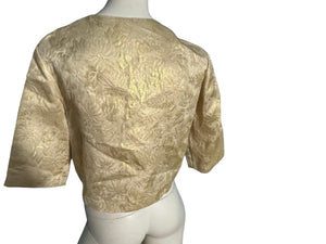 Vintage 60's gold metallic jacket Mr Lee M