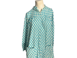 Vintage 60's Miss Elaine flannel robe M