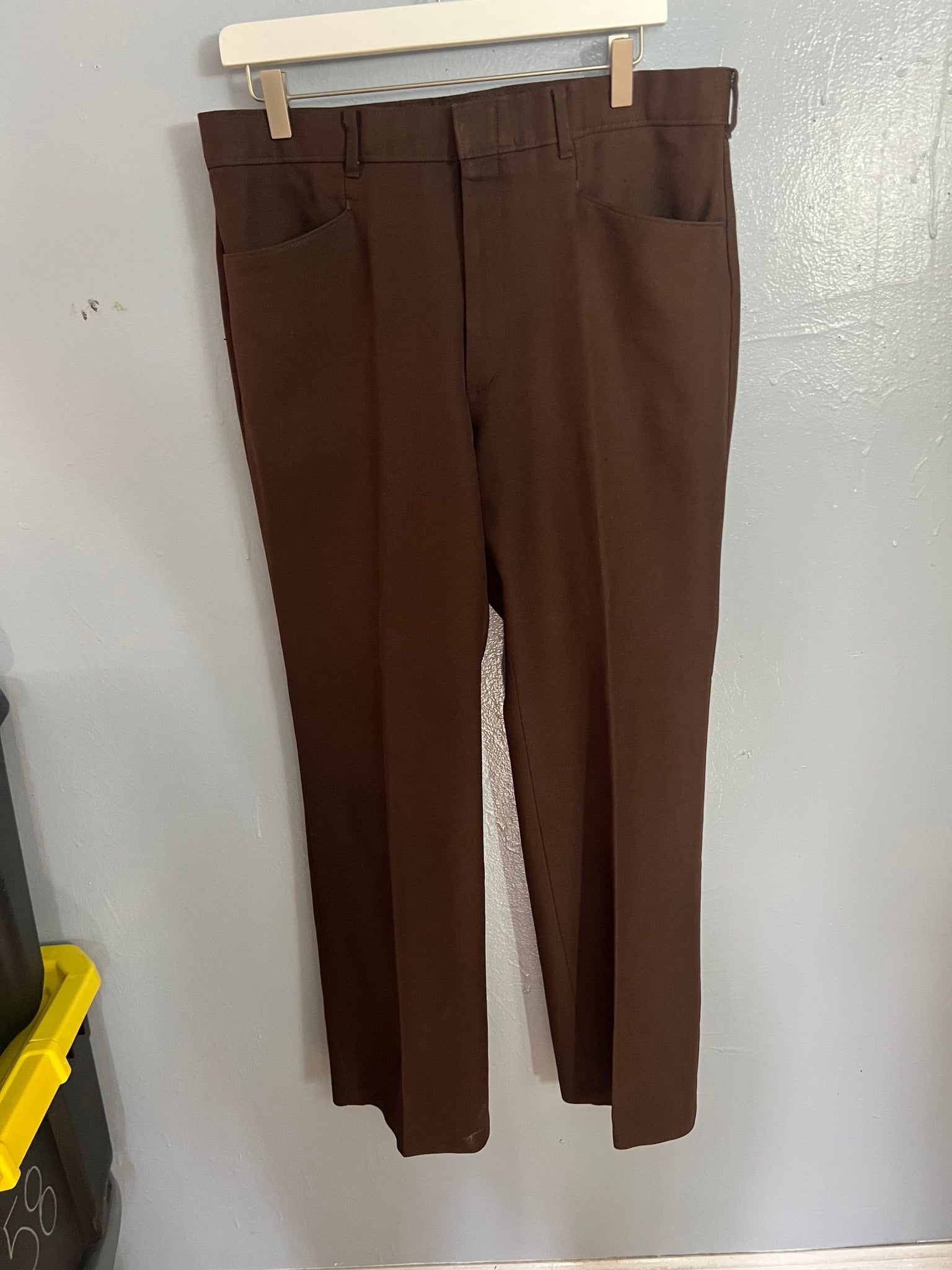 Vintage 70's Levis brown pants 34 x 32