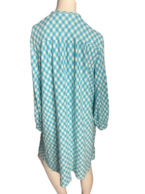 Vintage 60's Miss Elaine flannel robe M